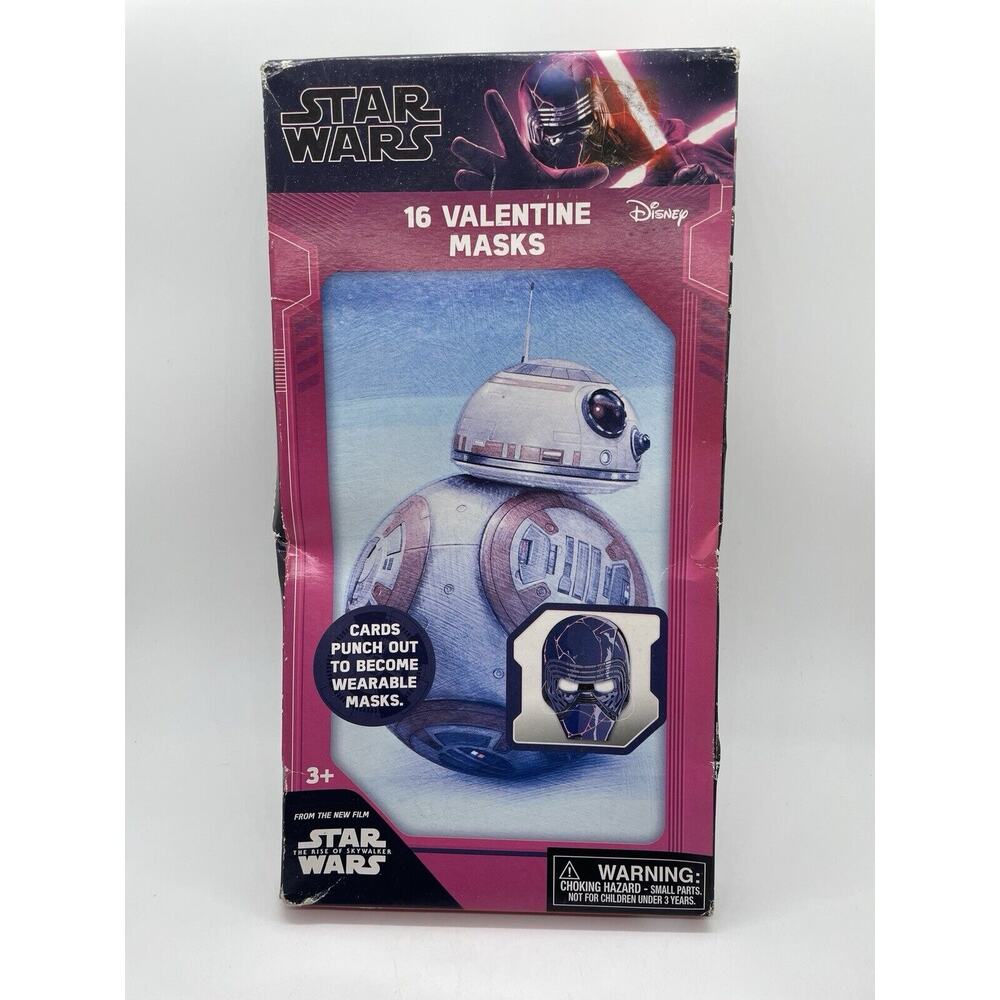 Star Wars Valentines & Tattoos 16 kids classroom in 8 Designs New Ages 3+